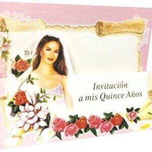 Mis Quince Años Invitations Sweet 15 Invitacion a Mis Quince Años 12 Count